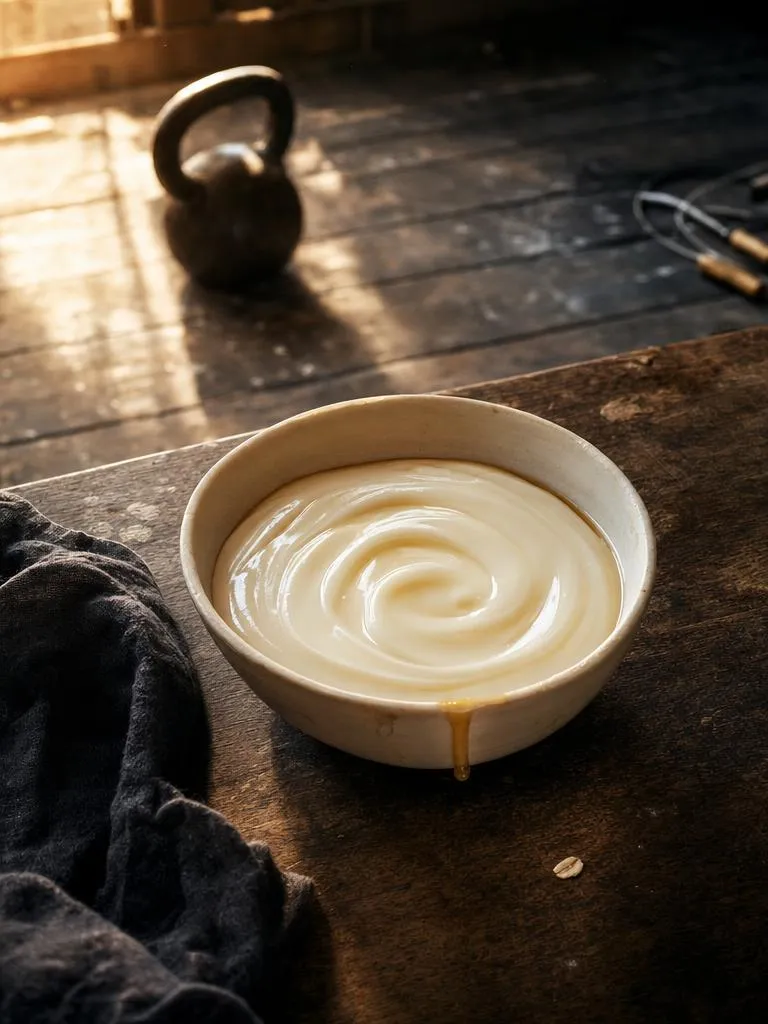 Photo éditoriale illustrant l'article : crème de riz crossfit