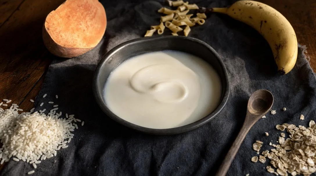 Photo éditoriale illustrant l'article : crème de riz vs autres glucides