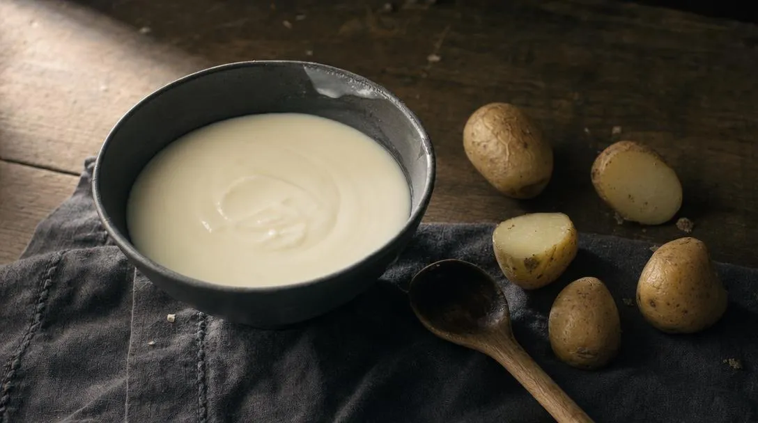 Photo éditoriale illustrant l'article : crème de riz vs pommes de terre